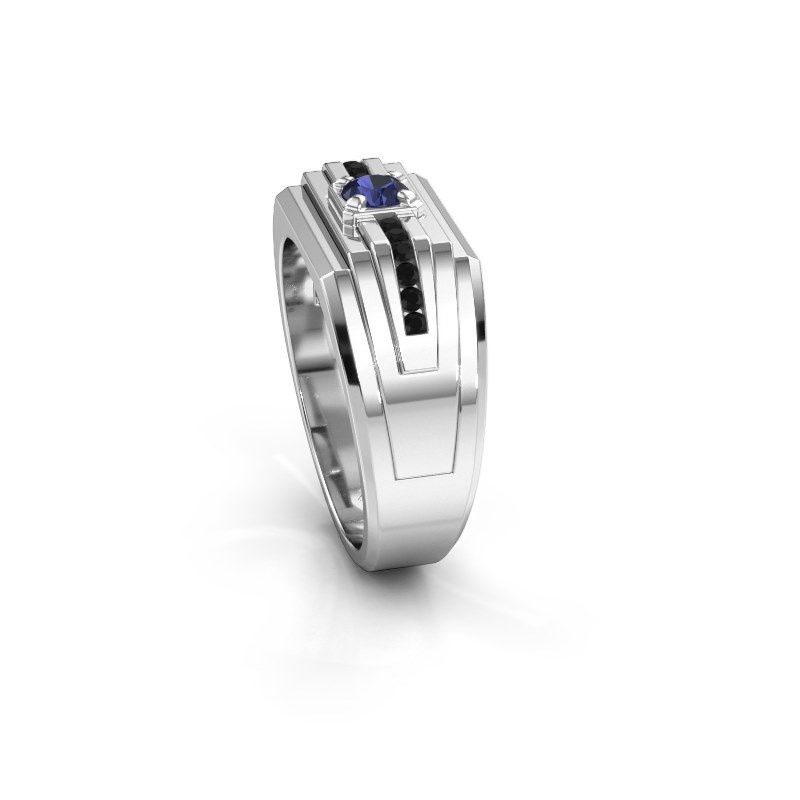 Image de Bague pour homme Oliver<br/>950 platine<br/>Saphir 4 mm