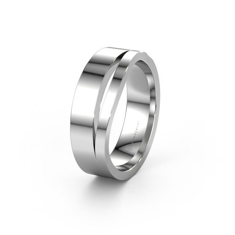 Wedding ring WH6000M16AP 950 platinum ±0.24x0.07 in