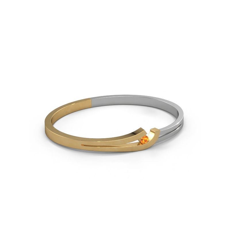 Bangle Yentl 585 gold citrin 3.7 mm