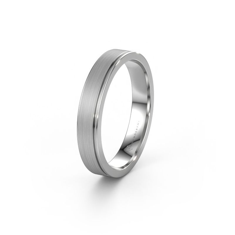 Trouwring WH0500M14AM 950 platina ±4x1.7 mm