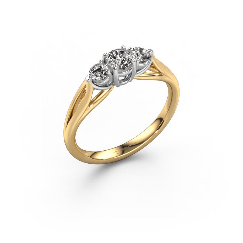 Engagement ring Amie RND 585 gold diamond 0.50 crt