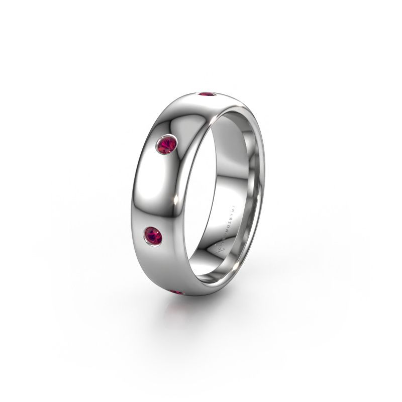 Alliance WH0105L36BP 950 platine rhodolite ±6x2 mm