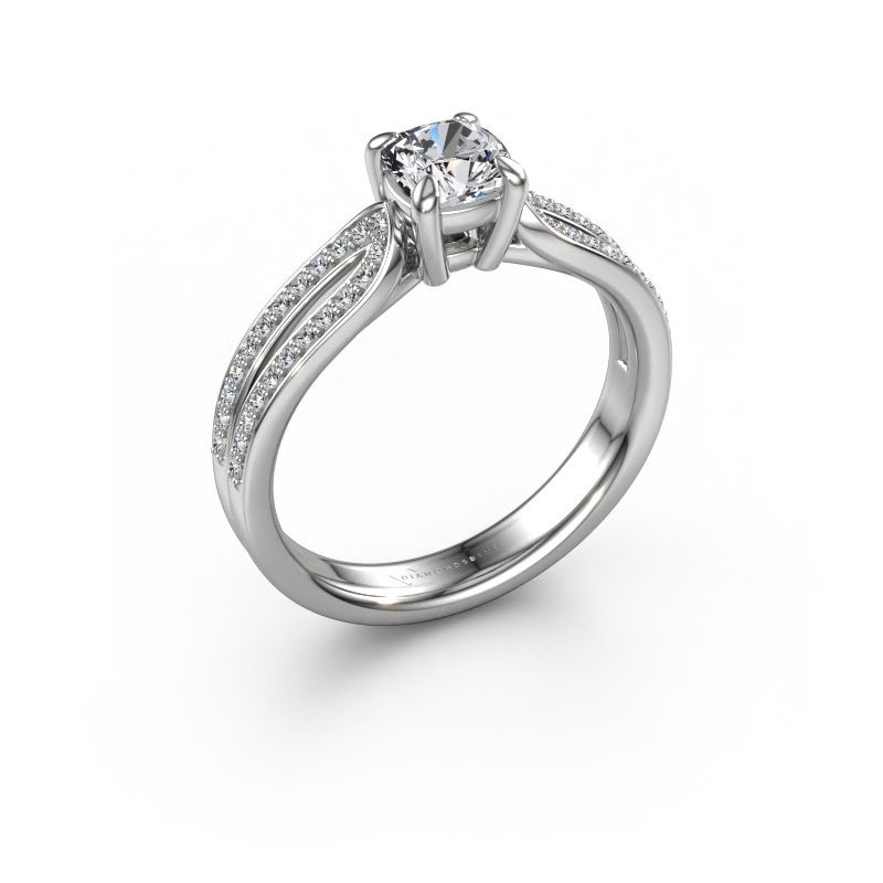 Verlobungsring Antonia cus 2 950 Platin Diamant 0.930 crt