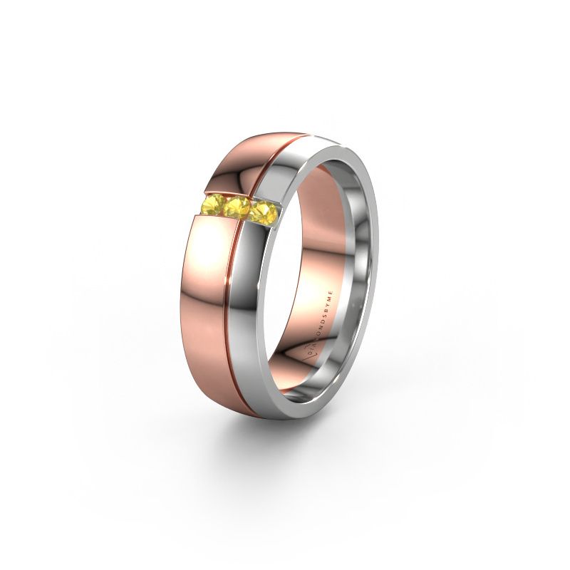 Ehering WH0223L56A 585 Roségold Gelb Saphir ±6x1.7 mm