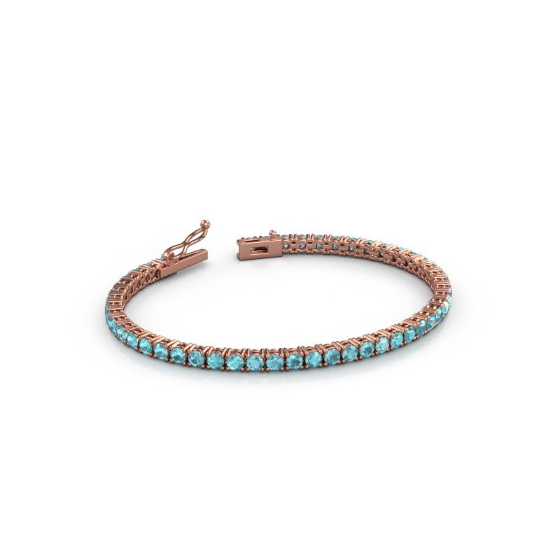 Tennisarmband Shirley 3.0 585 rosé goud
