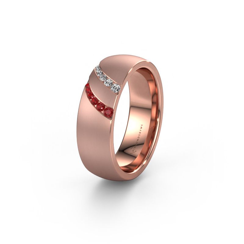 Alliance WH2015L 585 or rose rubis ±6,5x2 mm