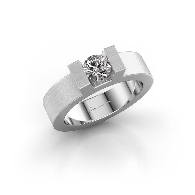 Afbeelding van Ring Leena 1<br/>950 platina<br/>Diamant 0.50 crt