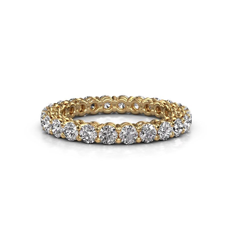 Image of Stackable ring Michelle full 2.7 585 gold zirconia 2.7 mm