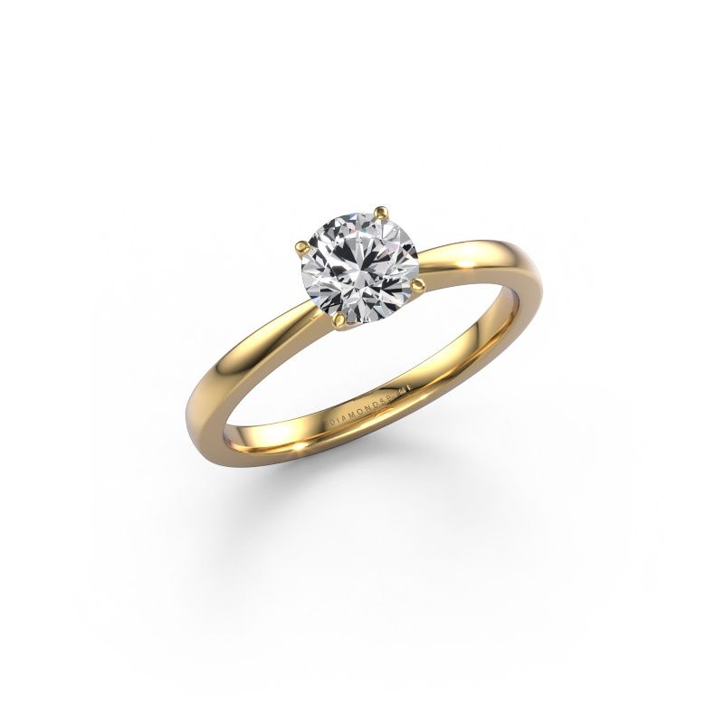 Engagement ring Kitty 585 gold lab grown diamond 0.70 crt