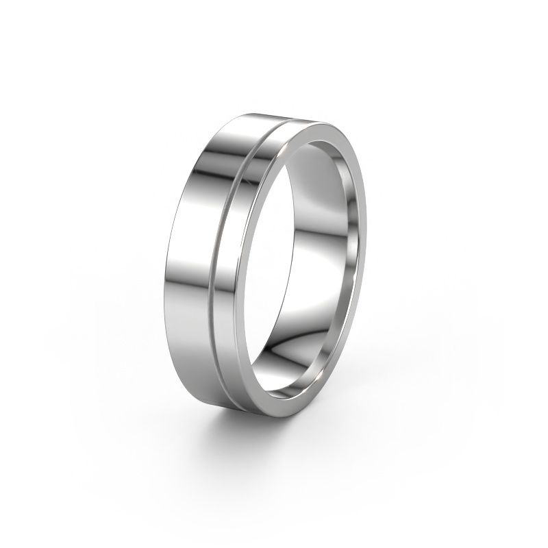 Wedding ring WH0300M16AP 950 platinum ±6x1.7 mm