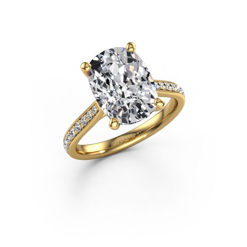 Engagement ring Mignon CSH 2 585 gold lab grown diamond 4.50 crt