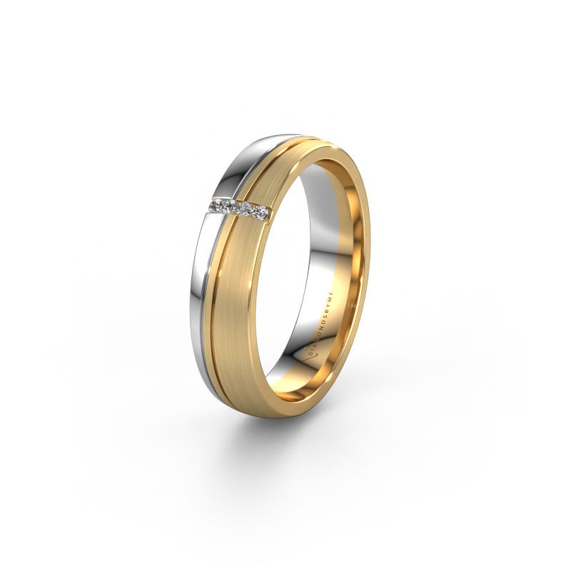 Ehering WH0909L25X 585 Gold Diamant ±5x1.5 mm