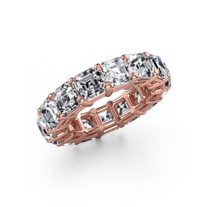 Ring Heddy ASH 5.0 585 rosé goud lab-grown diamant 11.25 crt