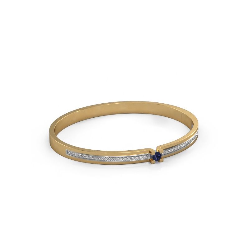 Armband Myrthe 585 goud saffier 4 mm