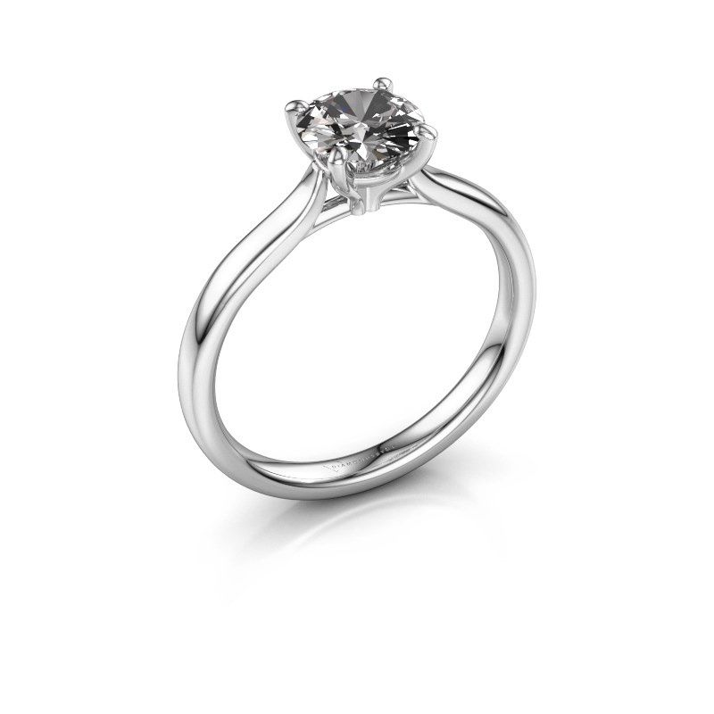 Afbeelding van Verlovingsring Mignon rnd 1 585 witgoud diamant 1.00 crt