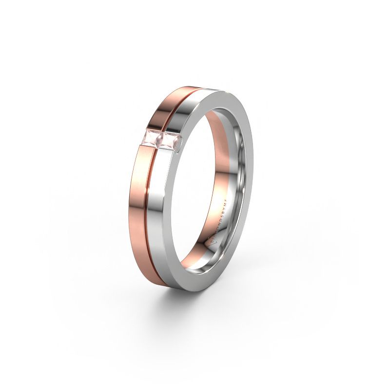 Ehering WH0225L14B 585 Roségold Morganit Champagner ±4x2 mm