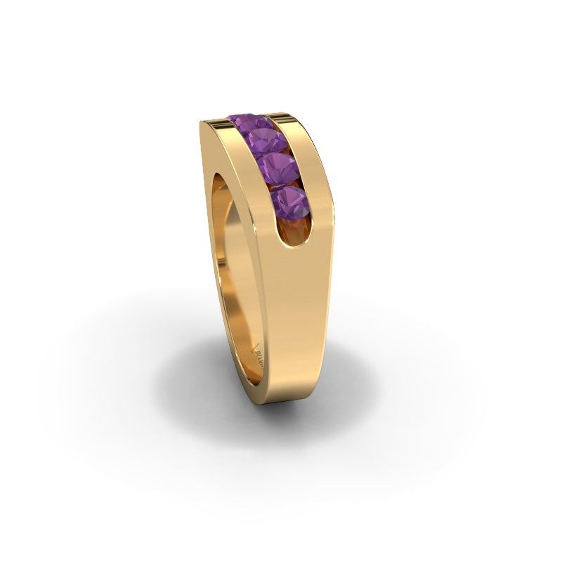 Image of Men's ring Richard<br/>585 gold<br/>Amethyst 4 mm