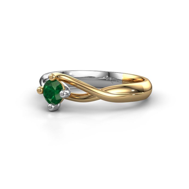 Image of Ring Paulien<br/>585 gold<br/>Emerald 4.2 mm
