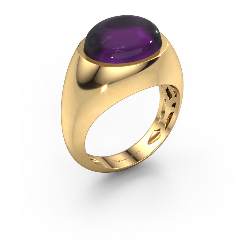 Ring Laurien 585 gold amethyst 12x10 mm