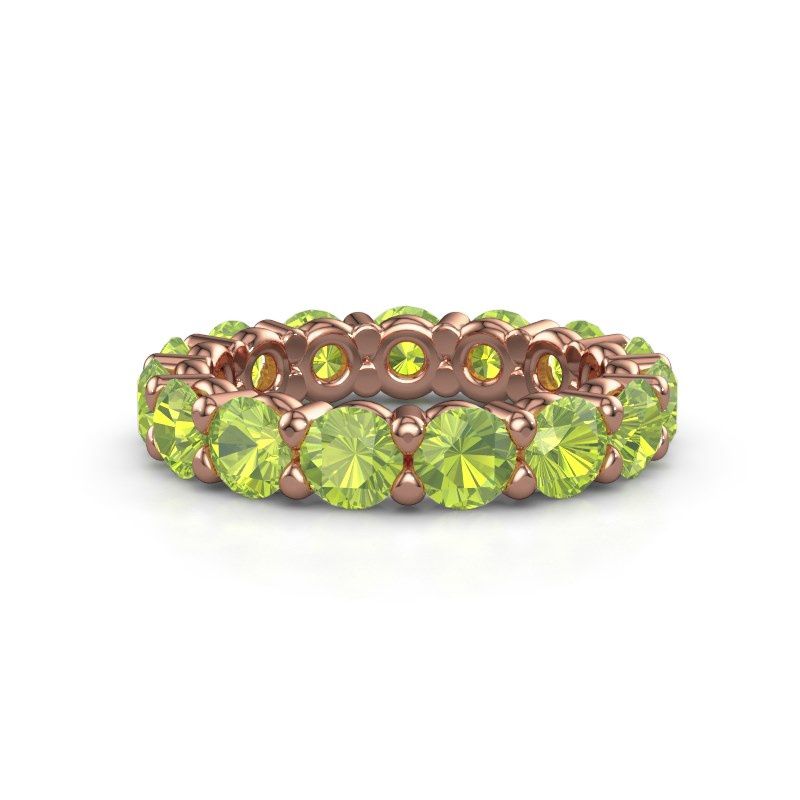 Bild von Ring heddy rnd 4.2<br/>585 Roségold<br/>Peridot 4.2 mm