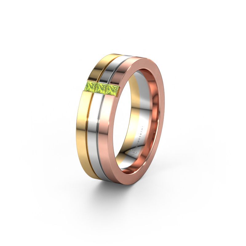 Alliance WH0428L16BP 585 or rose péridot ±6x2 mm