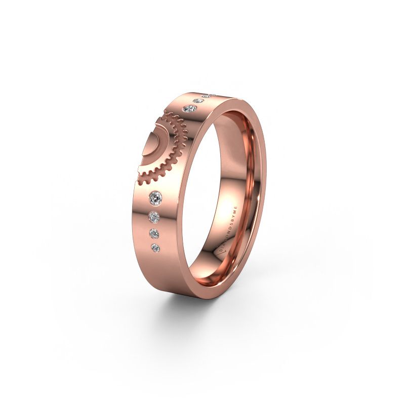 Alliance WH2116L25A 585 or rose zircone ±5x1.7 mm