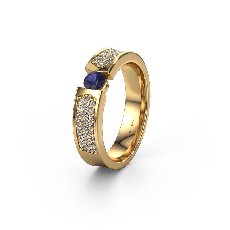 Ehering WH2100L 585 Gold Saphir ±5x3 mm