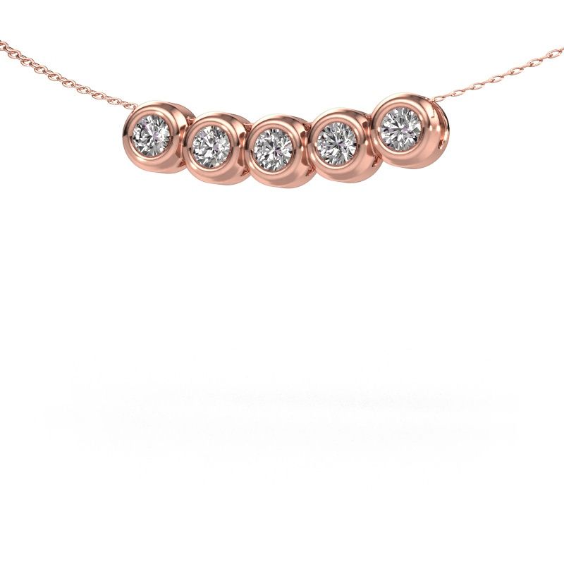 Kette Kim 5 585 Roségold Diamant 0.75 crt