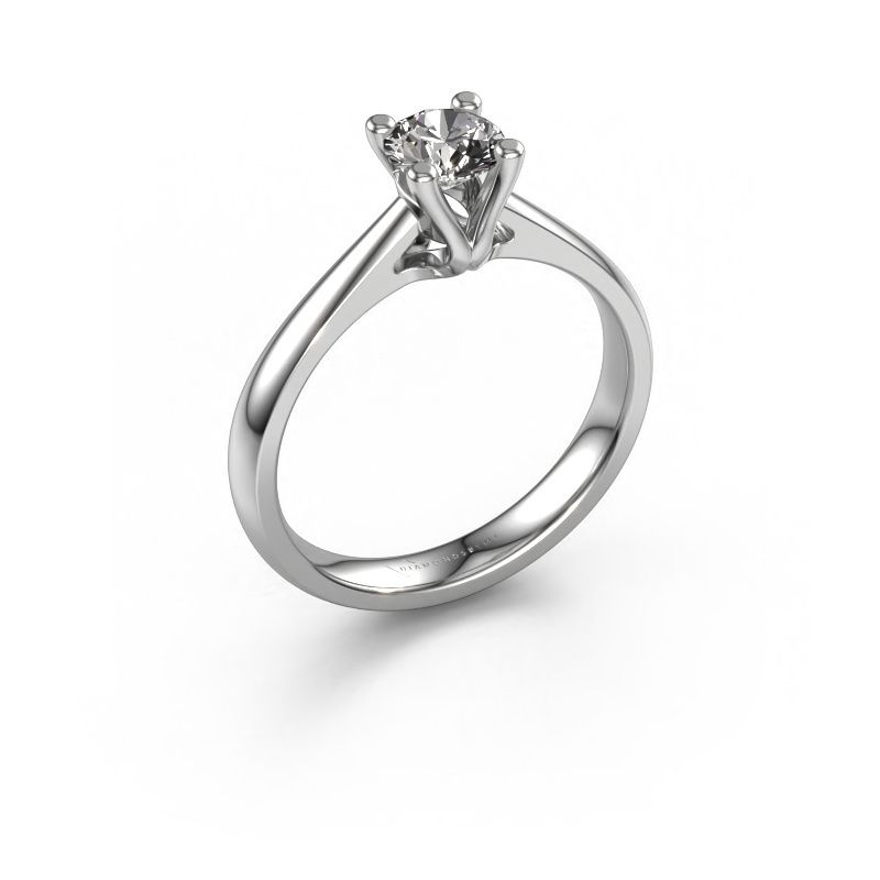 Verlobungsring Janna 1 950 Platin Zirkonia 5 mm