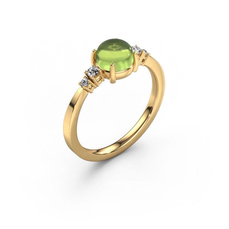Ring Regine 585 Gold Peridot 5 mm