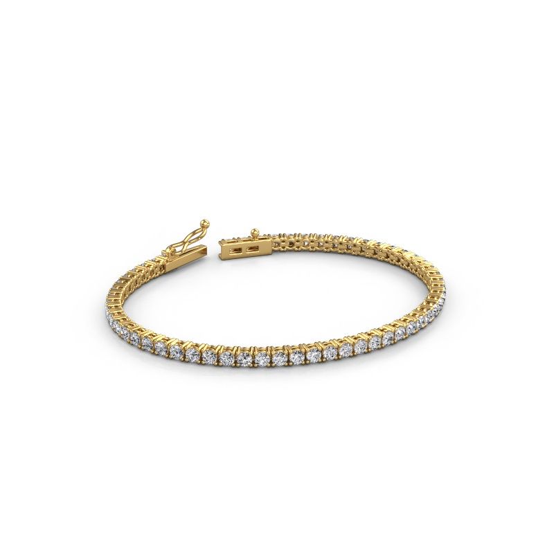 Tennis bracelet Shirley 2.7 diamond 585 gold 4.24 crt