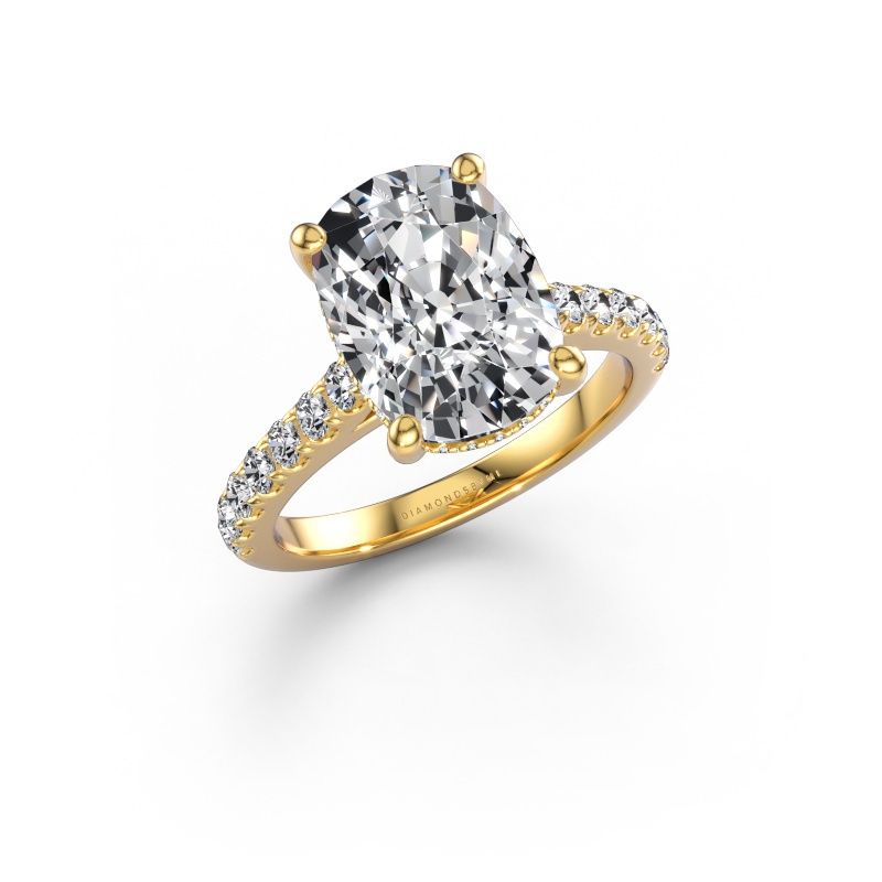 Engagement ring Sophie CSH 585 gold lab grown diamond 3.00 crt