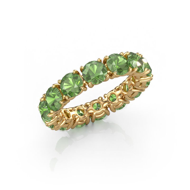 Ring Vivienne 4.7 585 Gold Turmalin grün 4.7 mm
