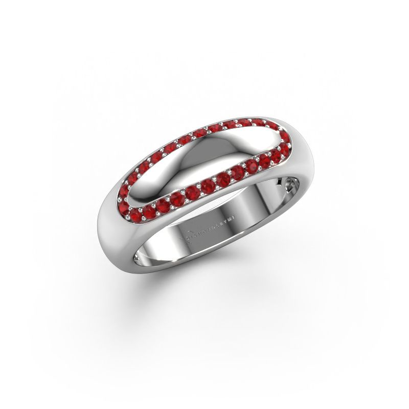 Alliance Danique 585 or blanc rubis ±6x3 mm