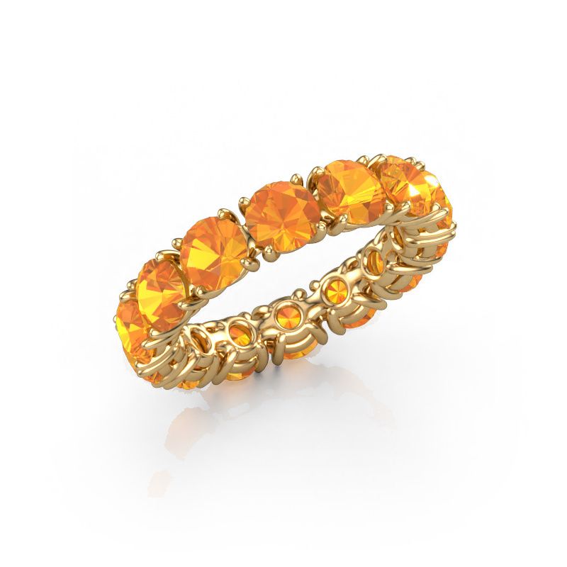 Ring Vivienne 4.7 585 gold citrin 4.7 mm