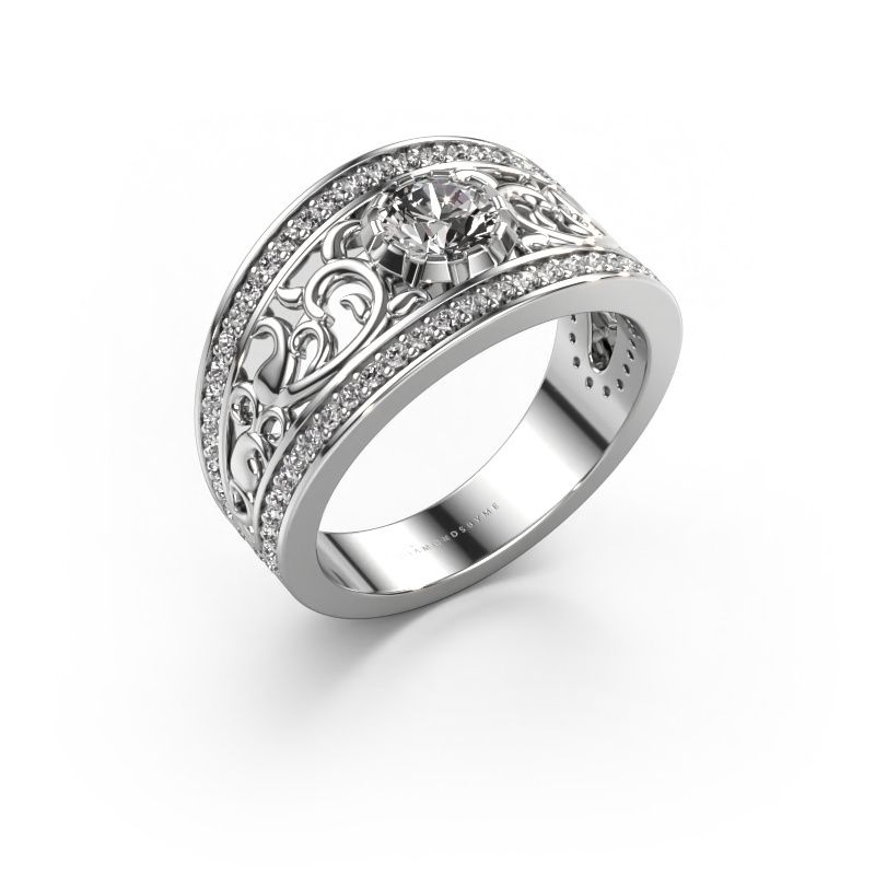Ring Marilee 585 witgoud lab-grown diamant 0.956 crt