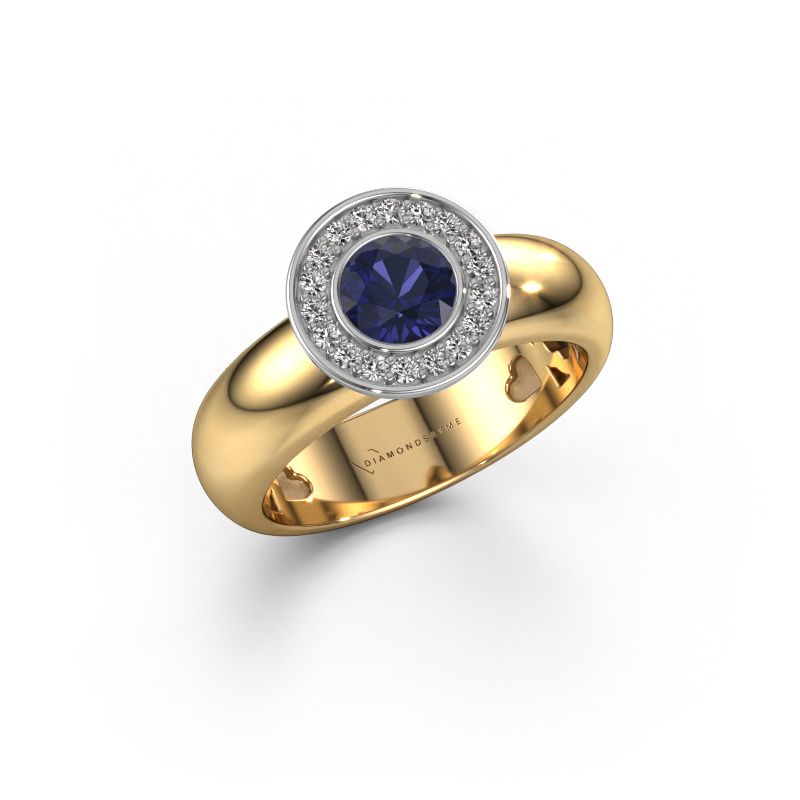 Ring Anna 585 Gold Saphir 5 mm