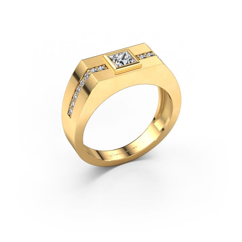 Men's ring Robertus 2 585 gold diamond 0.592 crt