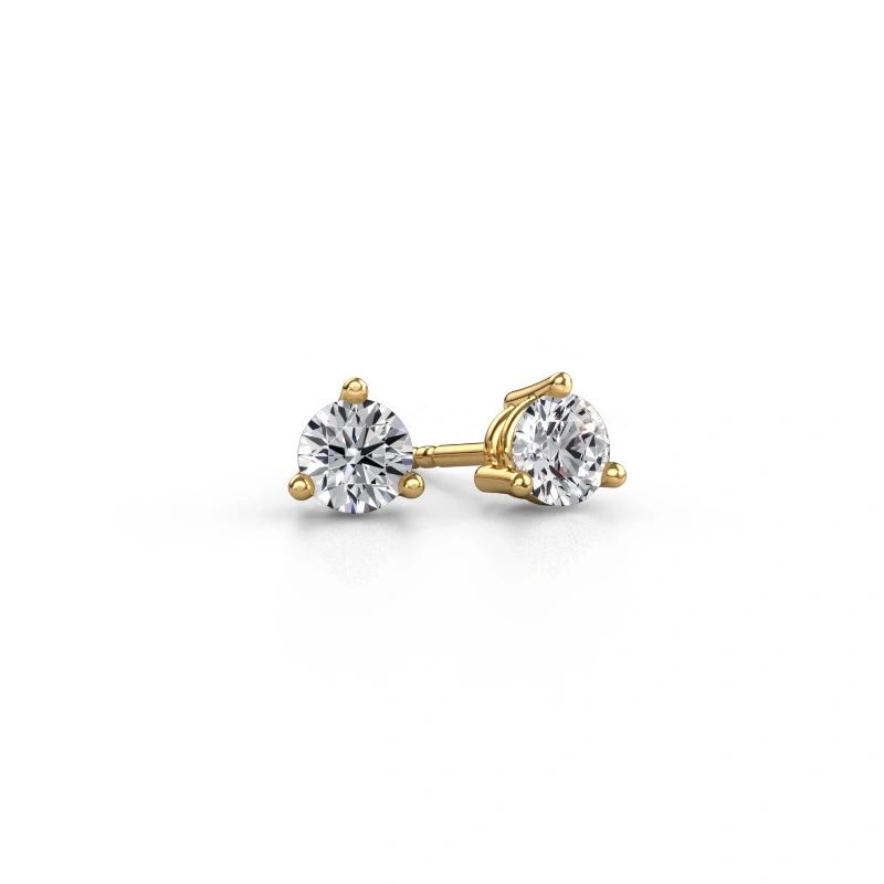 Oorstekers Somer 585 goud lab-grown diamant 0.40 crt