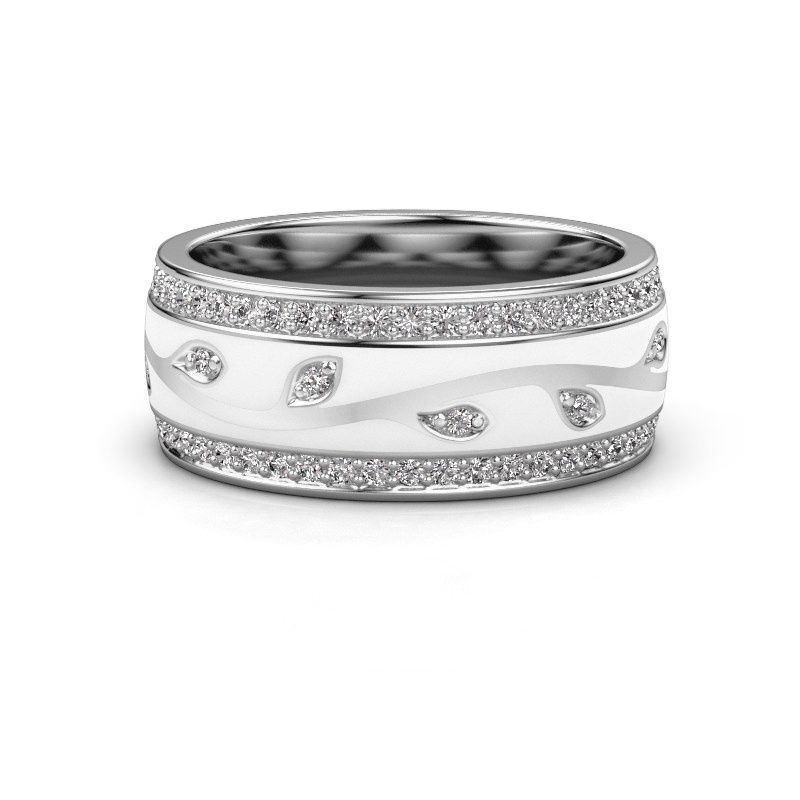 Image of Wedding ring WH3051L28B<br/>950 platinum ±8x2 mm