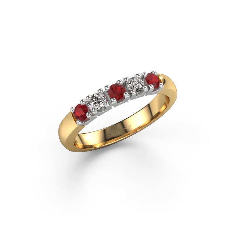 Ring Rianne 5 585 gold ruby 2.7 mm