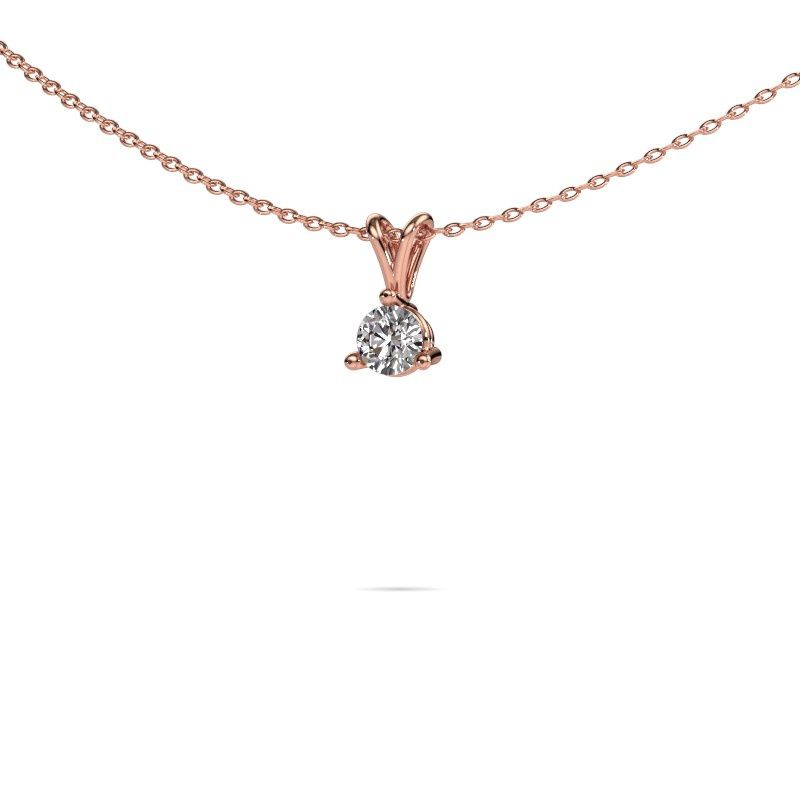 Pendant Somer 585 rose gold lab-grown diamond 0.20 crt