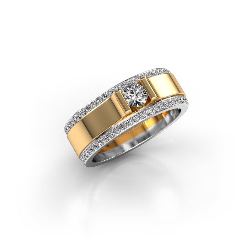 Image of Men's ring Danillo<br/>585 gold<br/>diamond 0.705 crt