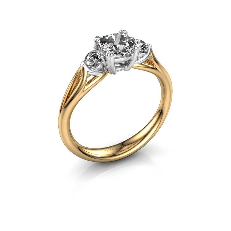 Afbeelding van Verlovingsring Amie cus 585 goud diamant 1.20 crt