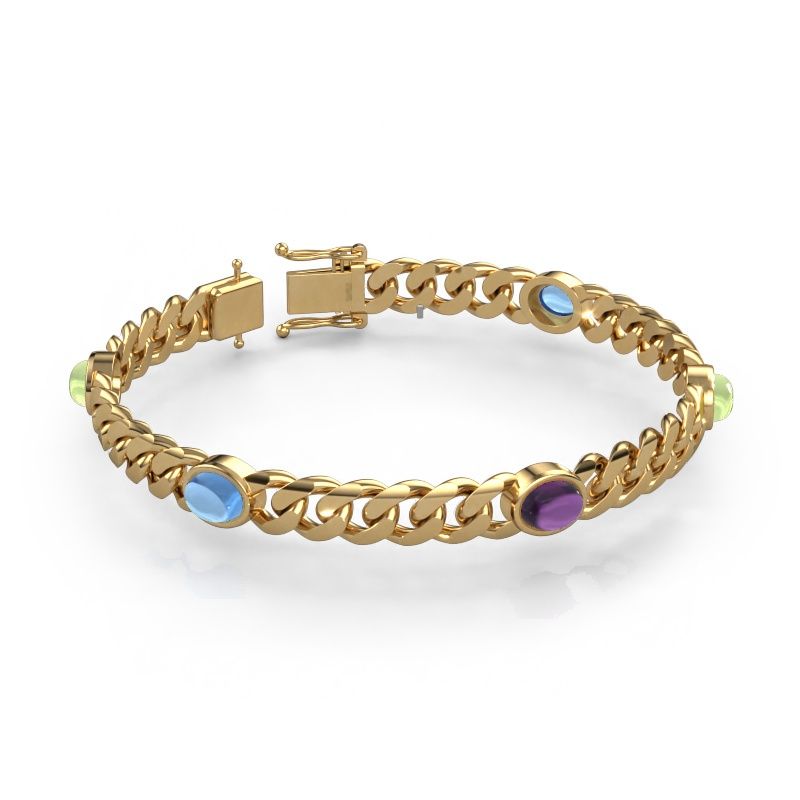 Link link bracelet Corinne 5 8mm 585 gold