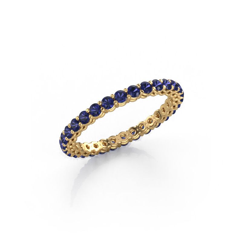 Anello componibile Michelle full 2.0 585 oro zaffiro 2 mm