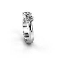 Afbeelding van Ring lotte 3<br/>925 zilver<br/>Diamant 0.75 crt