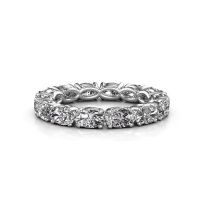 Bild von Ring vivienne ovl 5x3<br/>585 Weißgold<br/>lab-grown diamant 3.22 crt