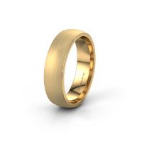 Image of Wedding ring WH0100M26BM<br/>585 gold ±6x2 mm