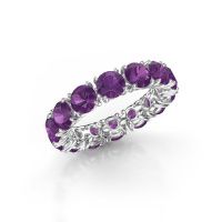 Bild von Ring vivienne 4.7<br/>950 Platin<br/>Amethyst 4.7 mm